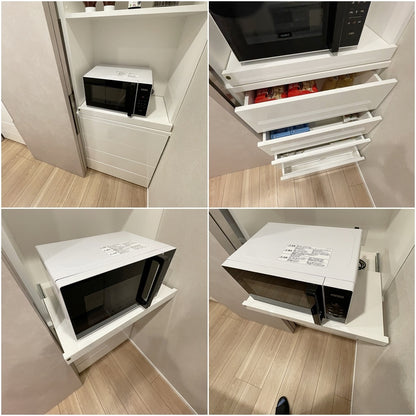 【ERO35】システムカップボード 食器棚 キッチン収納 キッチンボード/一体型/W2030×H2200×D350/モデルルーム展示設置品