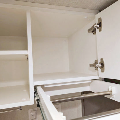 【YLS09】 天吊り収納 スマートランドリーキャビネット W725 吊戸棚 モデルルーム展示品