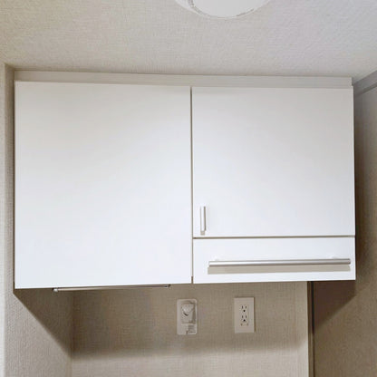 【YLS09】 天吊り収納 スマートランドリーキャビネット W725 吊戸棚 モデルルーム展示品