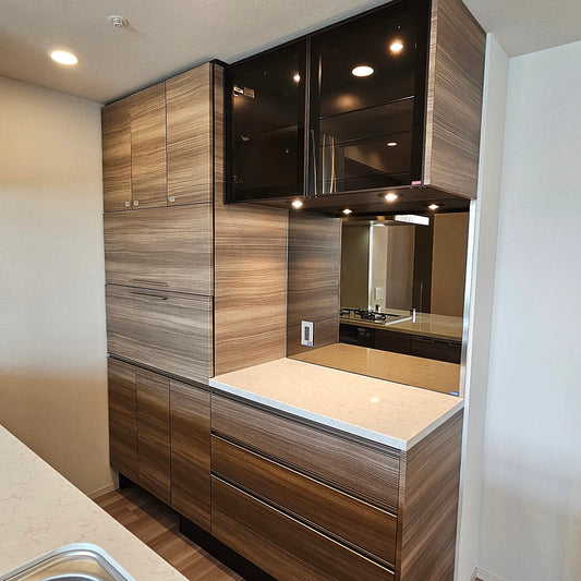 【PFK02】タカラスタンダード製 カップボード W1860