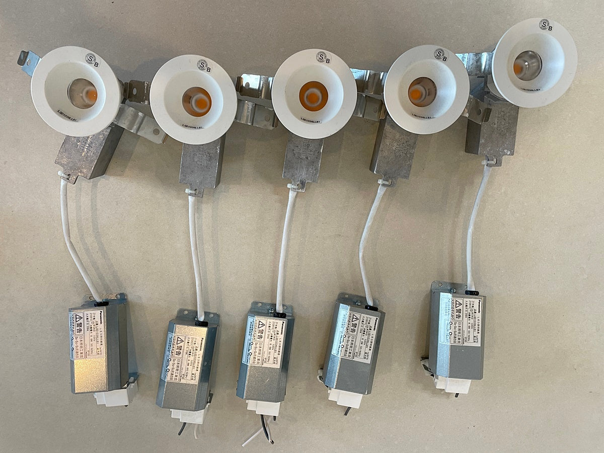 〇Panasonic LED照明器具5個【RN0616-5】