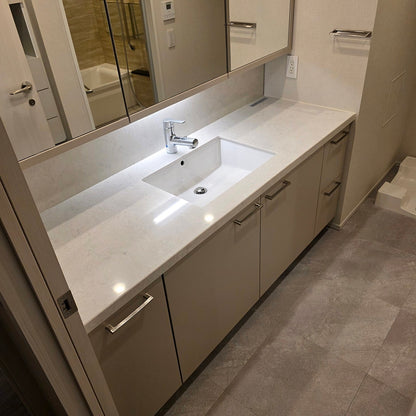 【GMU03】ミラーキャビネット付き 洗面化粧台 W1740