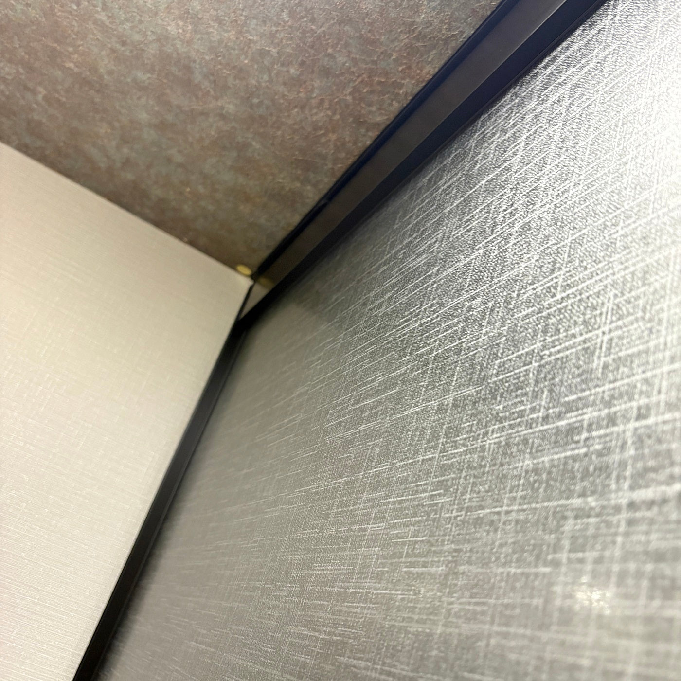 【KNK06】ガラス吊戸 3枚 可動間仕切り 引戸 上吊 枠なし