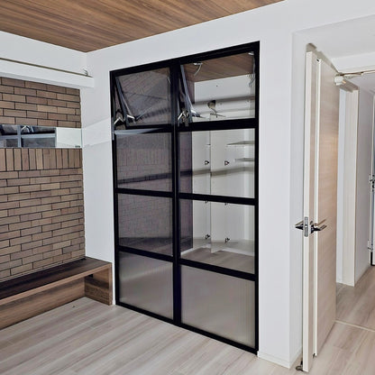 【NBA16】Panasonic しきり窓 突き出し窓2列 間仕切り ガラス壁 パーテーション