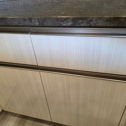 【PRO01_1】タカラスタンダード ペニンシュラ型 システムキッチン＋カップボードセット 左シンク 間口2740