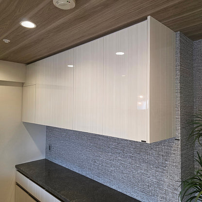 【PRO01_1】タカラスタンダード ペニンシュラ型 システムキッチン＋カップボードセット 左シンク 間口2740