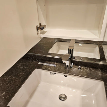 【RTK02】タカラスタンダード ミラーキャビネット付き洗面化粧台 三面鏡 W1000