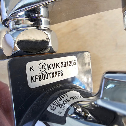 【PSF06】KVK製 サーモスタット式混合水栓 KF800TNPES