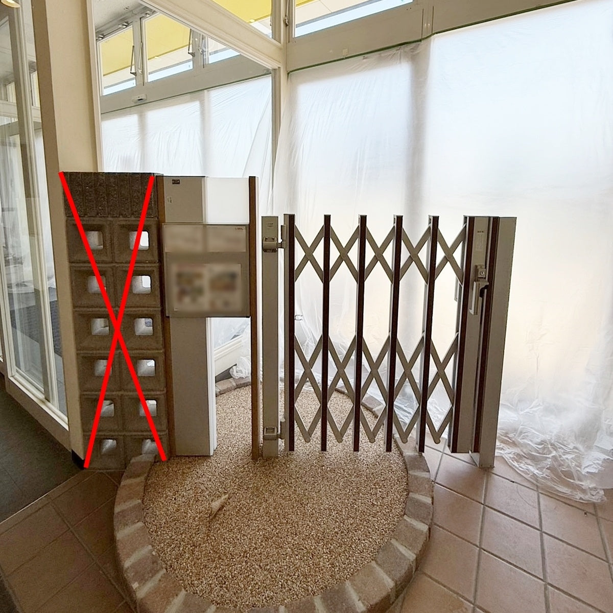 【FHH32】LIXIL ファンクションユニット ウィルモダン＋アーキシャット/門扉 門柱/プッシュ錠付きポスト