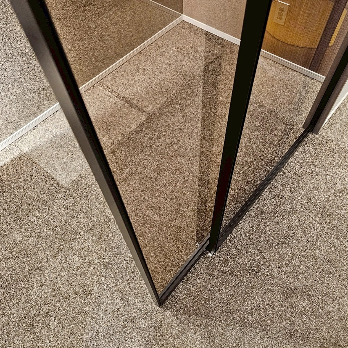 【YLS14】ガラススライドドア 吊り戸 2枚 上吊